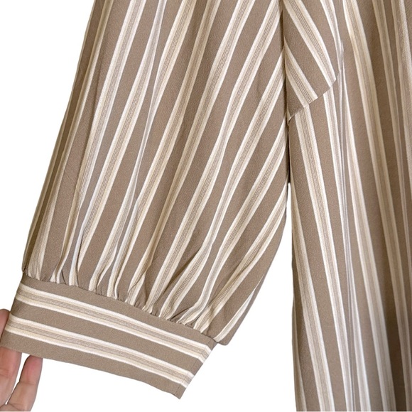 Adrianna Papell Women's Tie Neck 3/4 Sleeve Knit Top‎ 3X NWT AD1S301432W - Picture 4 of 12